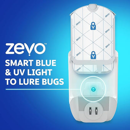 Zevo Flying Insect Trap for Indoors: Light Trap Captures Fruit Flies