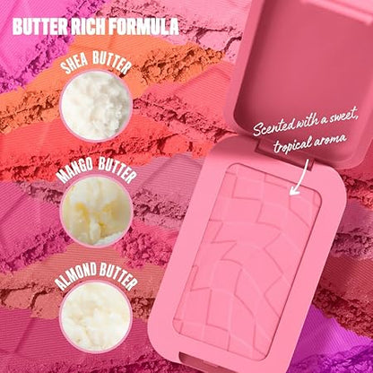 NYX PROFESSIONAL MAKEUP Buttermelt Powder Blush, Fade and Transfer-Resistant Blush